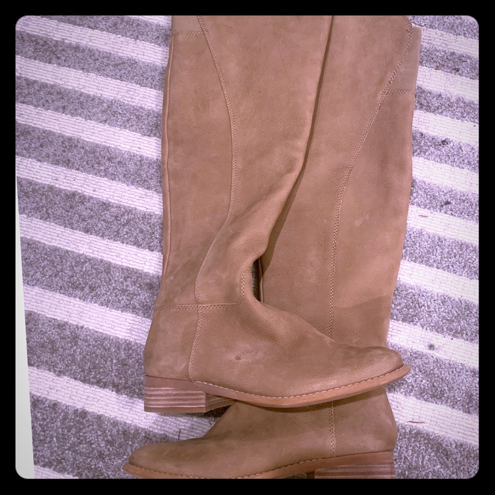 Lucky brand over the knee boots. Like brand new